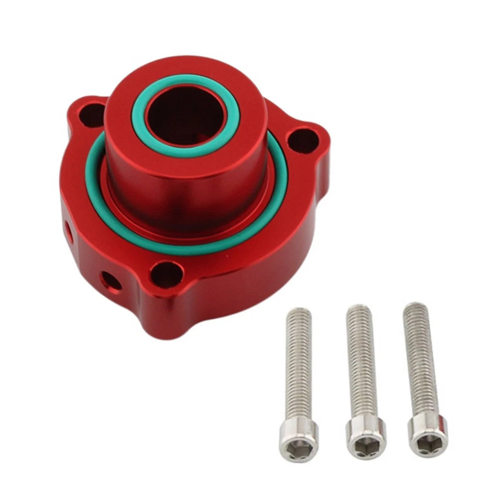 Turbo Blow Off Valve BOV Dump Adaptor Spacer For Audi A3 2.0T FSI B7 Engine Red