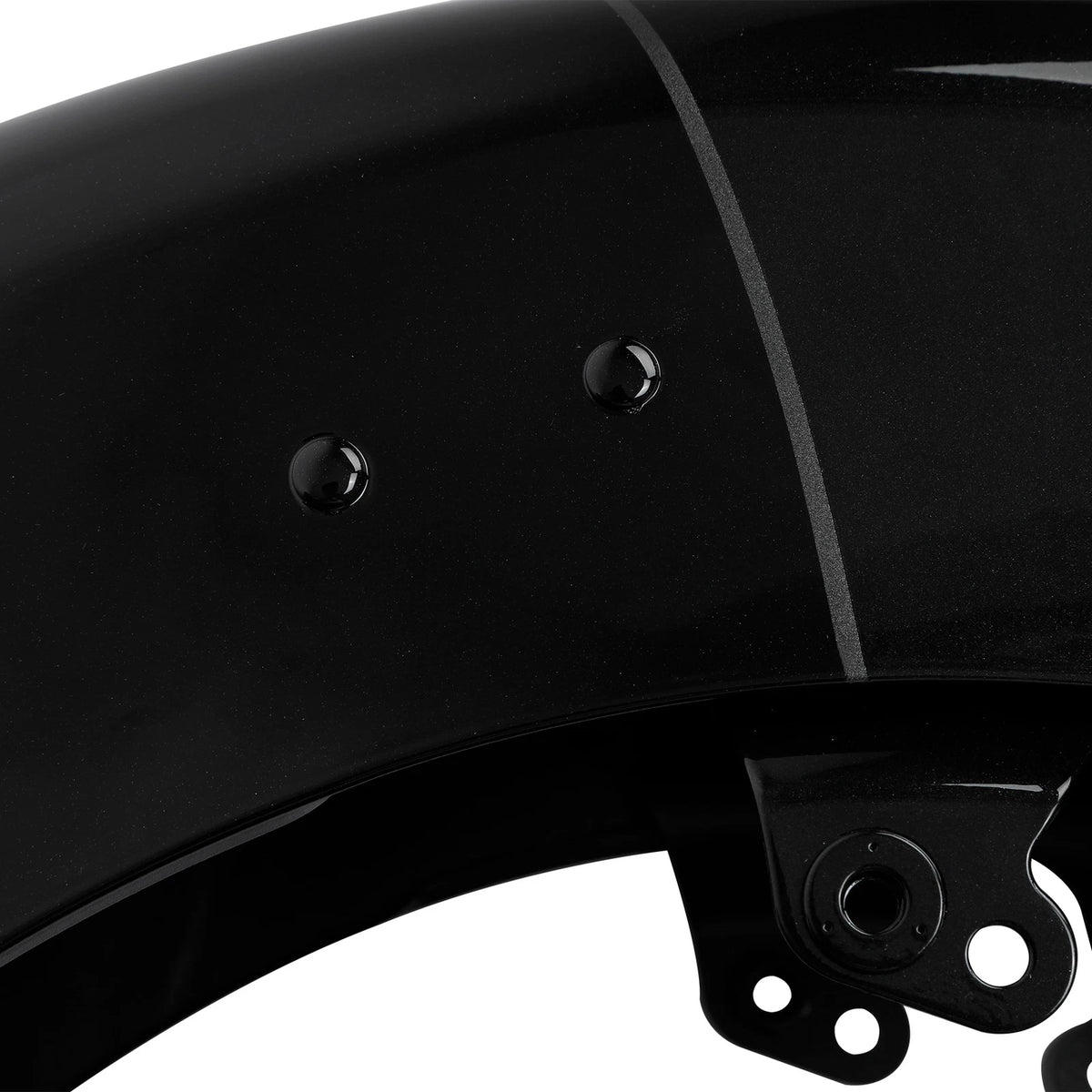 Front Fender For Harley Street Road Glide 14-24 Dark Slate Candy/Arctic Black