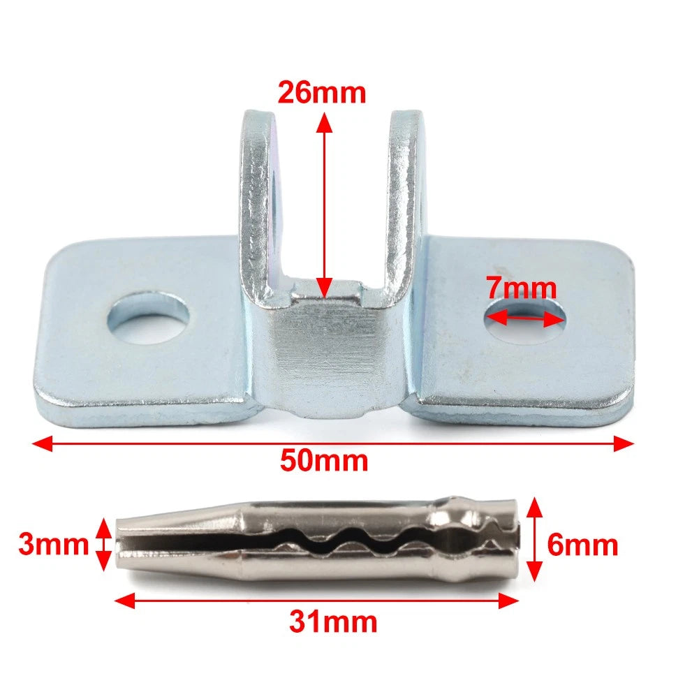 Door Check Arm Bracket Pin Repair Kit For Jeep Cherokee XJ Comanche MJ