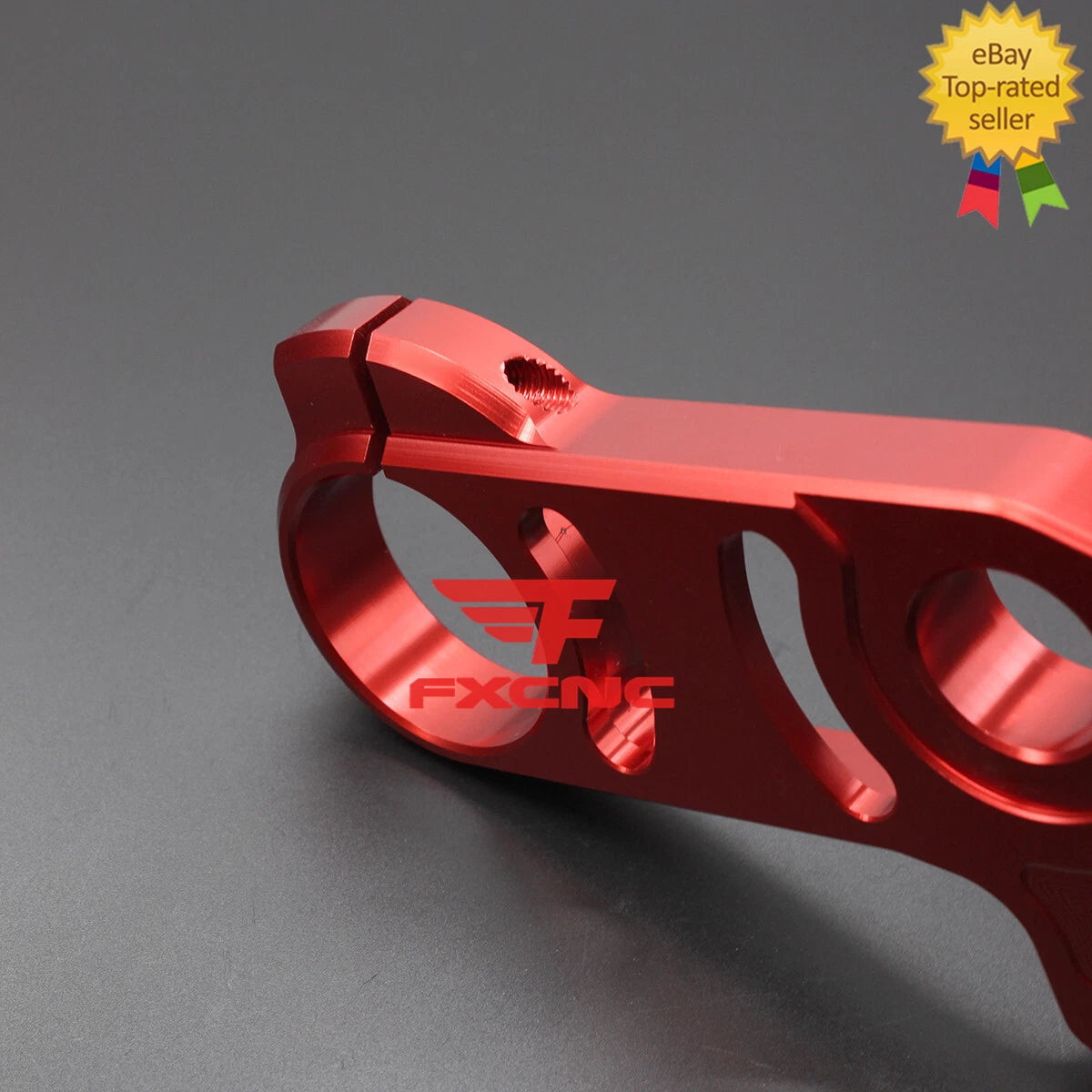 For GSXR1000 2007-2008 Triple Tree Upper Top Clamp Mount Fork CNC Motorcycle Red