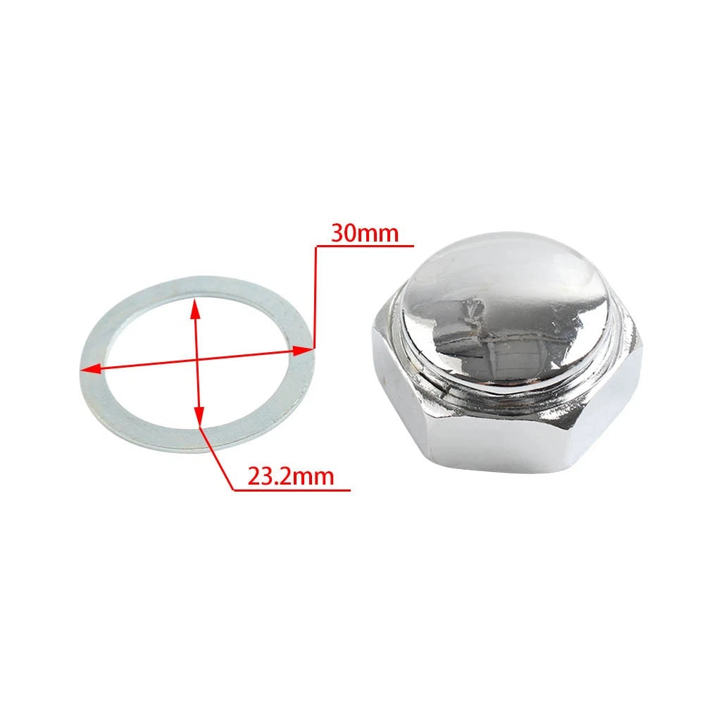 Steering Stem Nut Cap Washer For Honda Z50A Z50R SL125 CL90 CB250 CT70 SL70 XR75