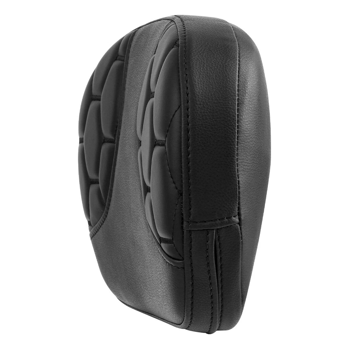Rear Sissy Bar Backrest Pad Fit For Harley Electra Street Glide Softail Fat Bob