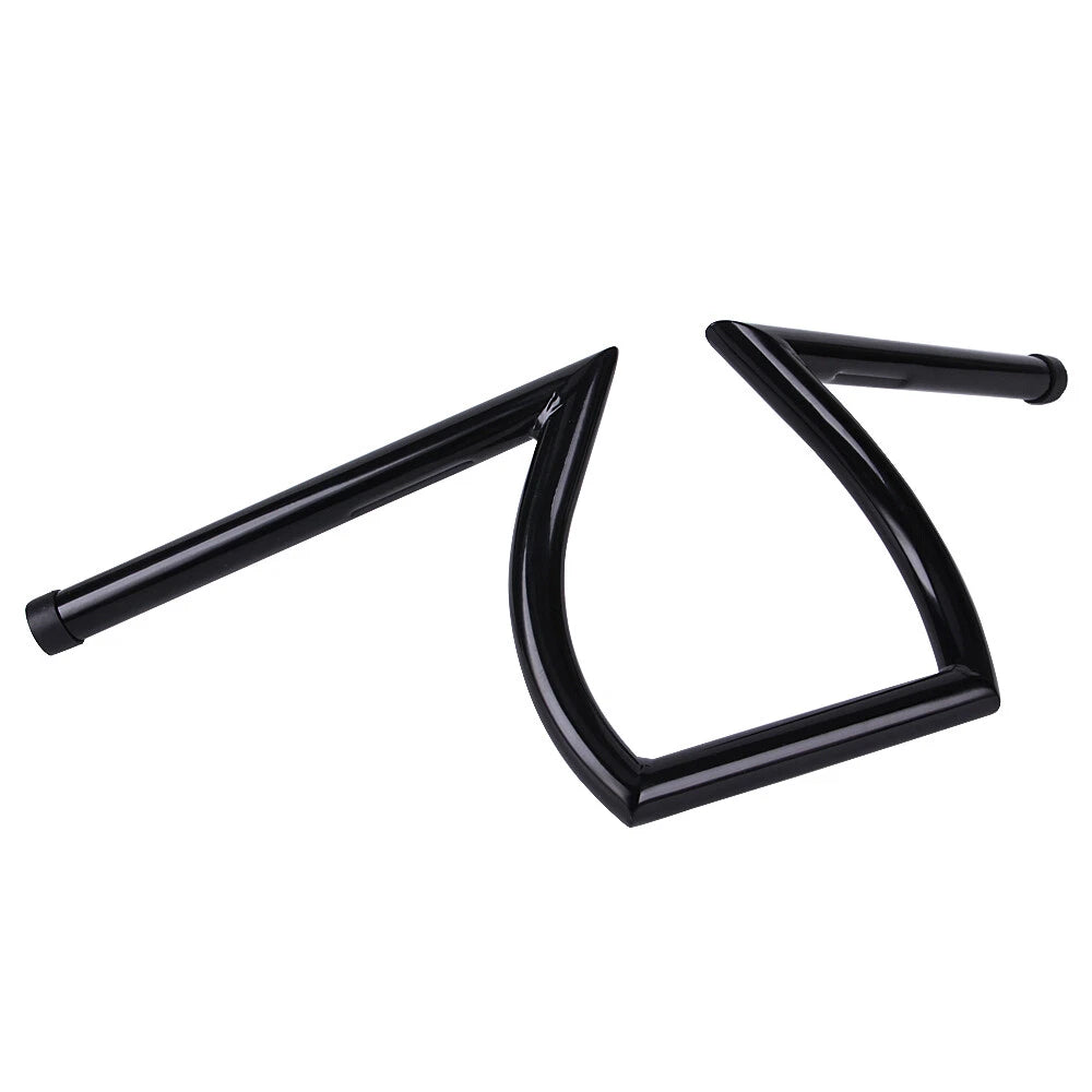 1'' Motorcycle Handlebars Drag Bars Z Bar For Harley Chopper Bobber Cafe Racer