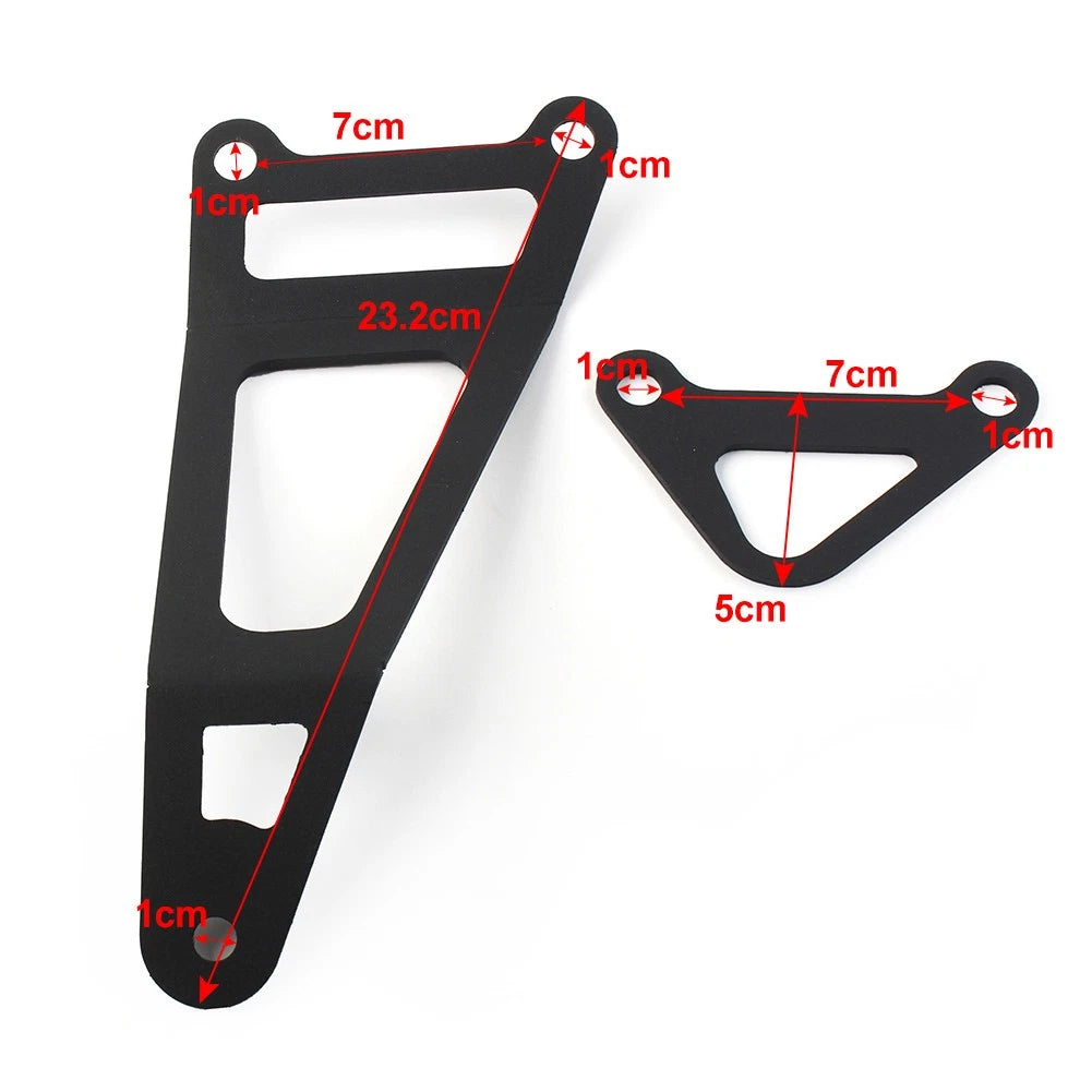 Rear Foot Rest Blanking Plates For Yamaha YZF-R25 2014-2023 YZF-R3 MT-25 MT-03