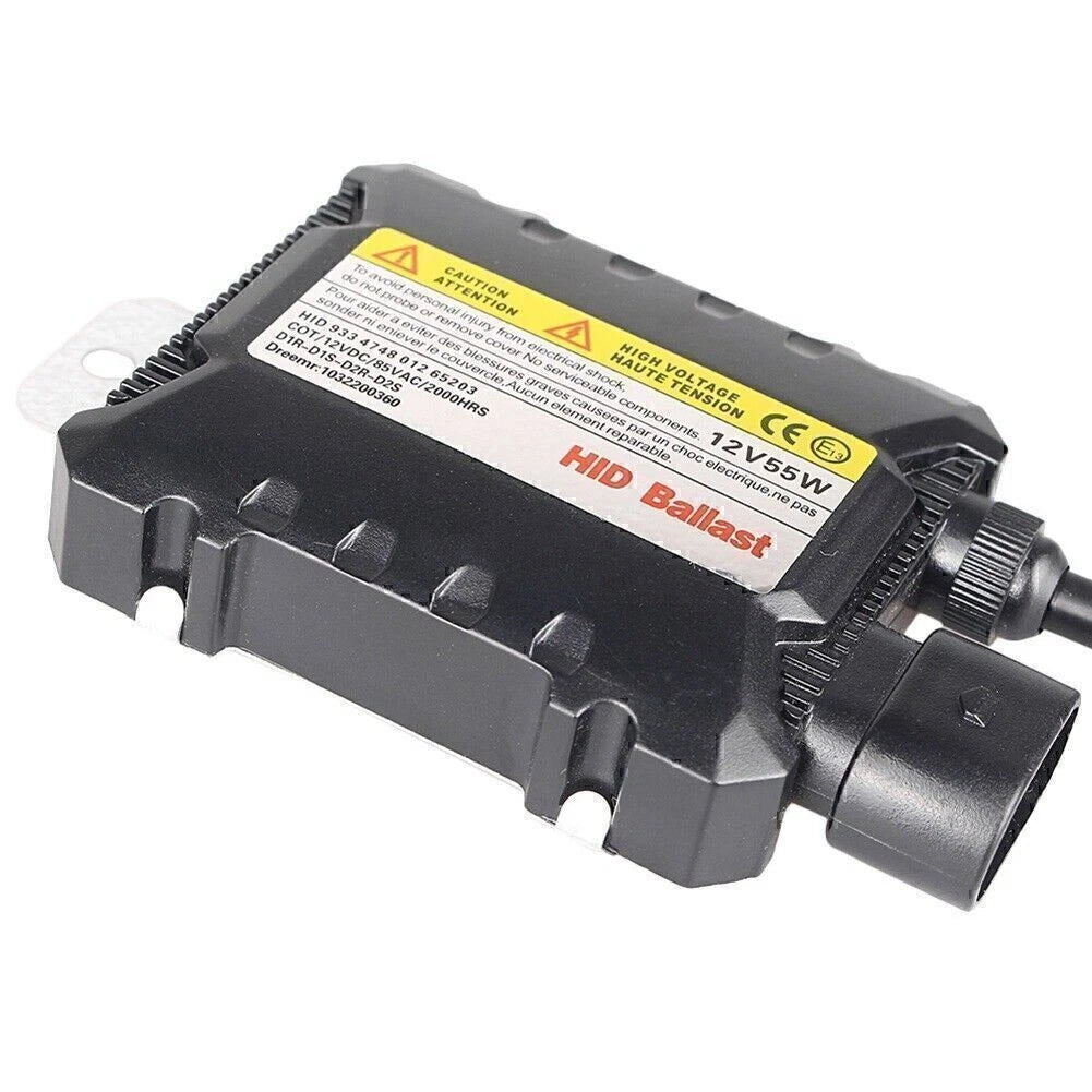 12V 55W DC Ballast Universal For HID Slim Xenon Replacement Ballasts 1 Pair
