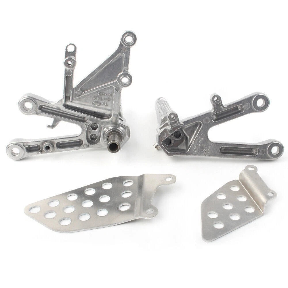 Rider Front Footpeg Pedal Footrest Bracket for Honda CBR1000RR 2004-2007 2005 06