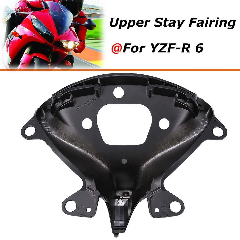 Black Upper Stay Cowing Fairing Bracket For Yamaha YZF-R6 2003 2004 2005 YZF R6S