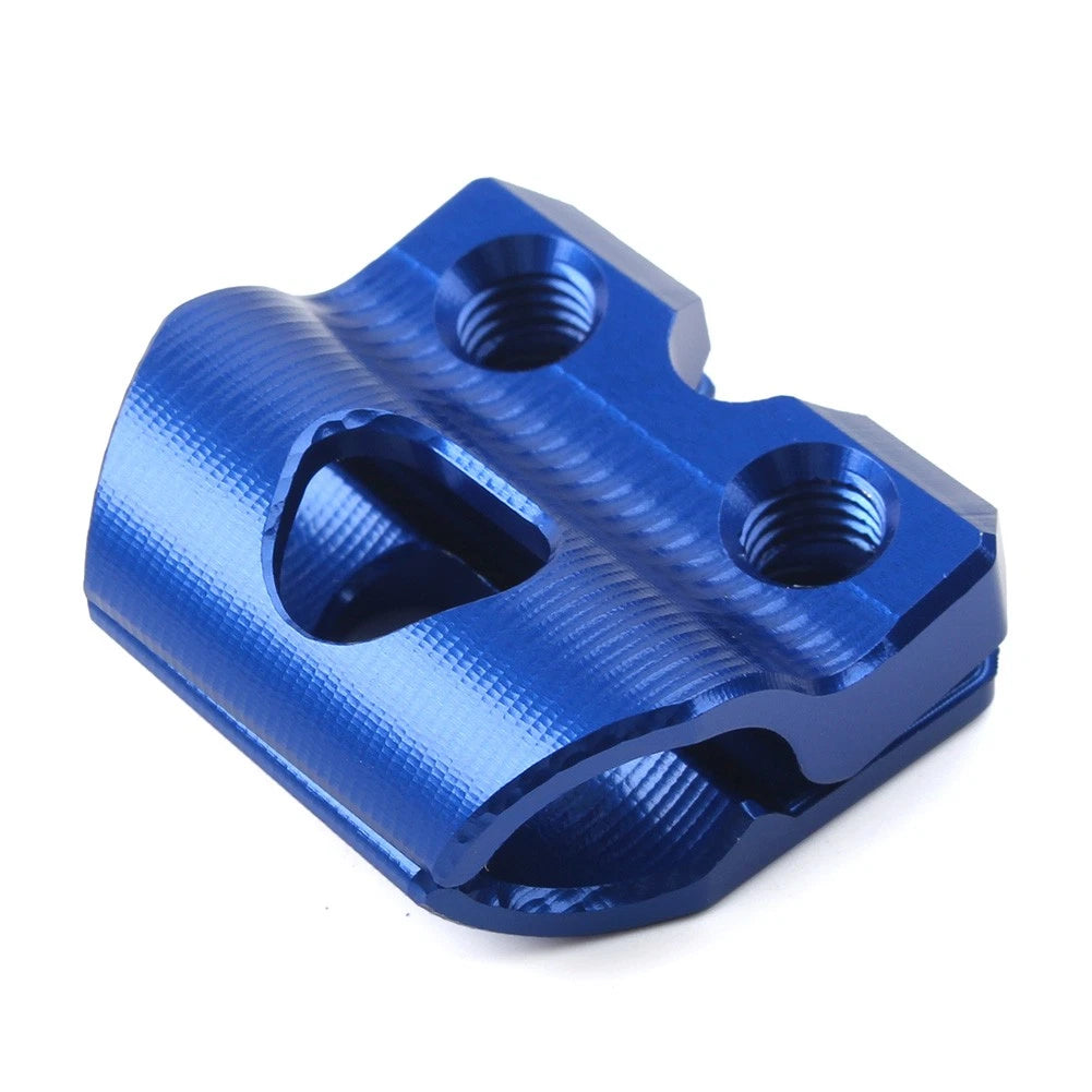 Brake Line Clamp Hose Holder For Yamaha YZ125/250/250F/450F WR250F/ R/ X Blue
