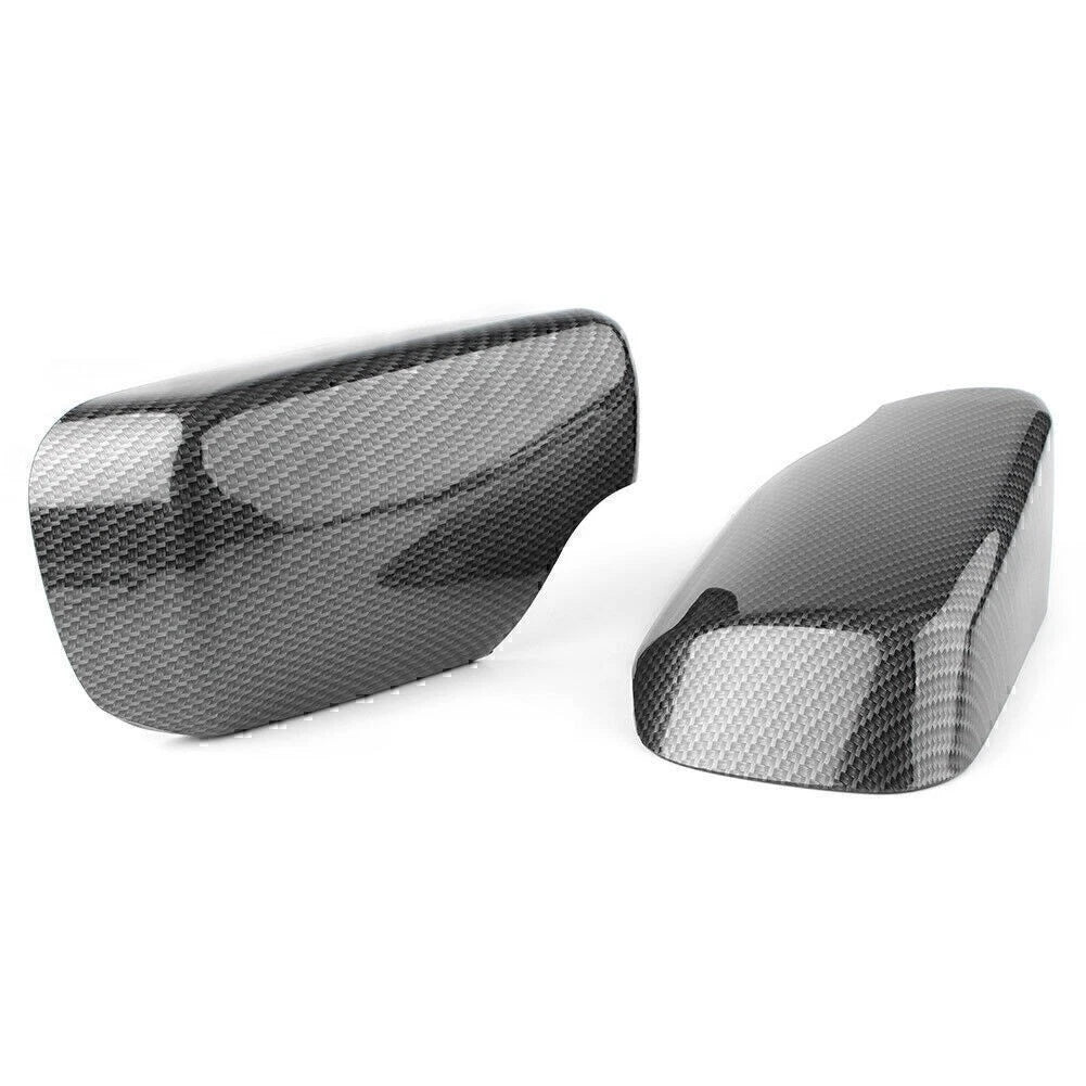Outer Exterior Rear View Side Mirror Cover Trim For BMW E46 1998-2005 2004 2PCS