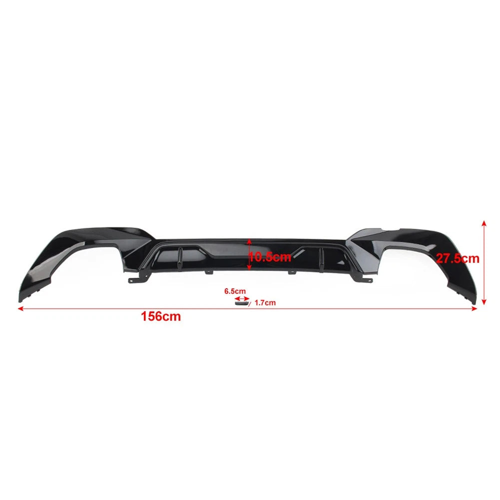 Carbon Fiber Rear Bumper Lip Diffuser Lip For BMW 3 Series G20 G21 G28 2019+ US