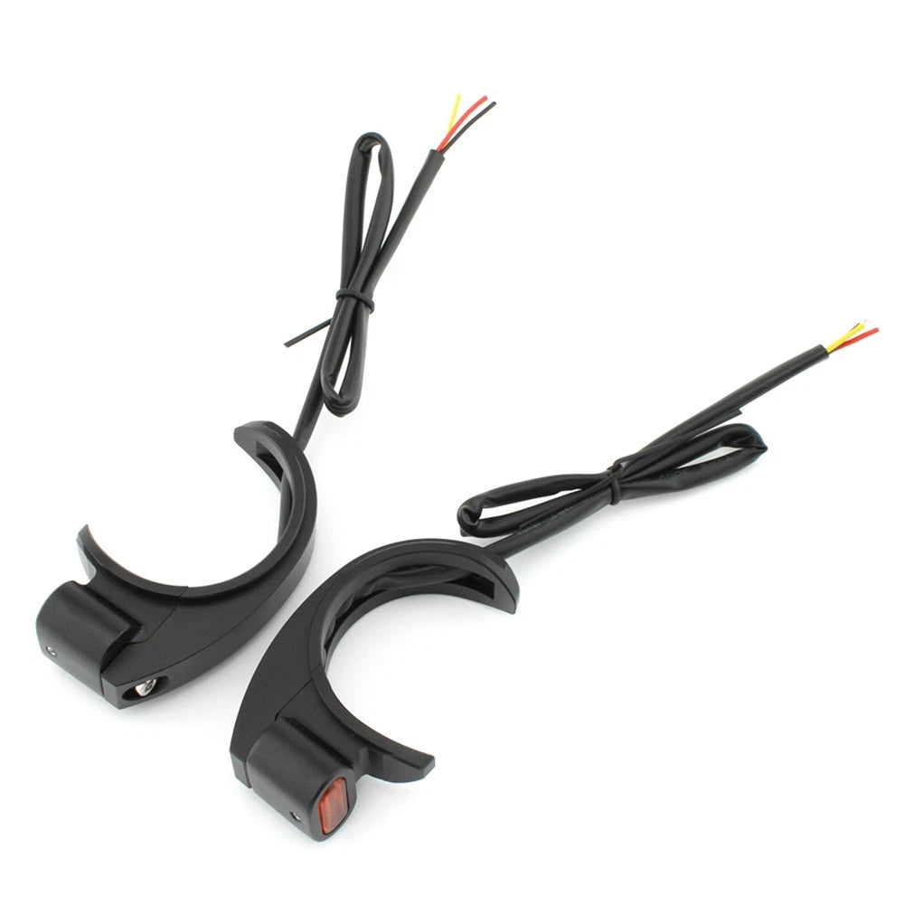 LED Front Turn Signal Light For Harley 49-51mm Front Fork Shock Absorber Amber