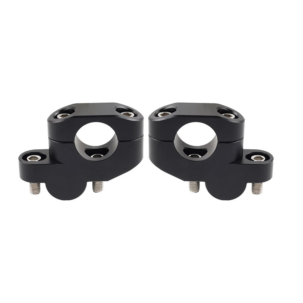 1 25mm Offset Handlebar Clamp Mount Riser For Honda For Suzuki For Yamaha