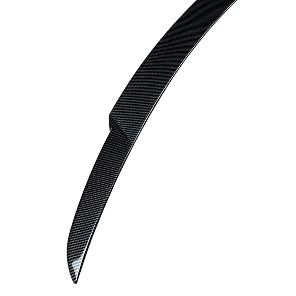 Rear Trunk Spoiler Lip Wing For Mercedes Benz E Class W213 Sedan 2016-19 Carbon