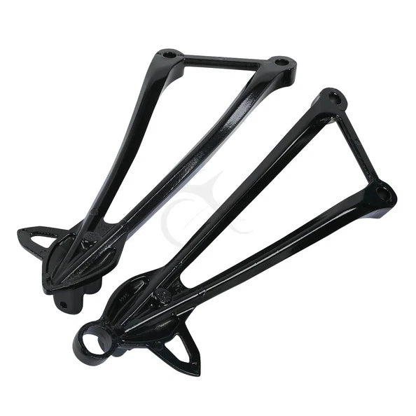 Rear Footrest Foot Pegs Bracket Fit For Kawasaki Ninja ZX636 13-24 ZX10R 08-10