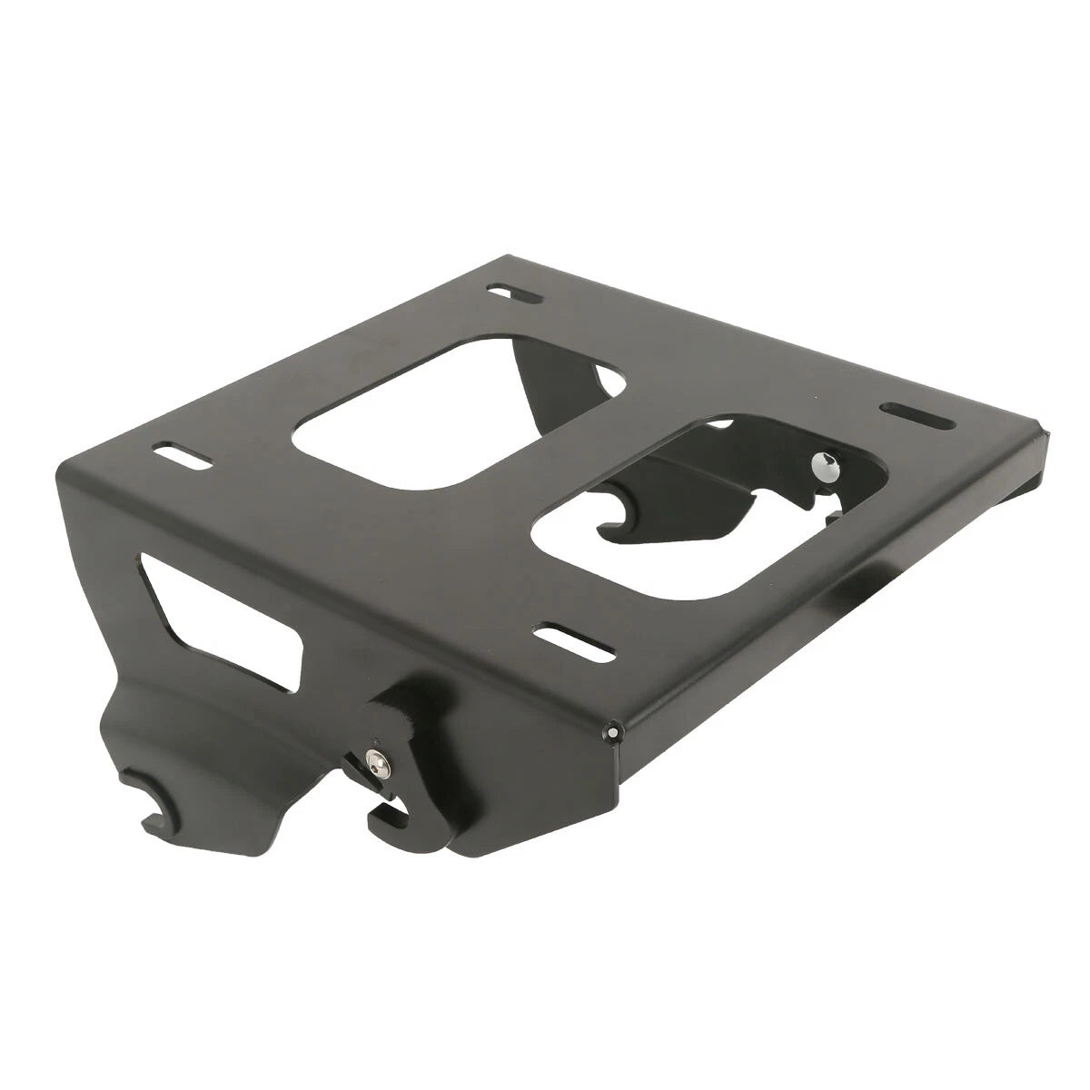 Black King Trunk Pad Solo Mount Rack Fit For Harley Electra Road Glide 14-26 22