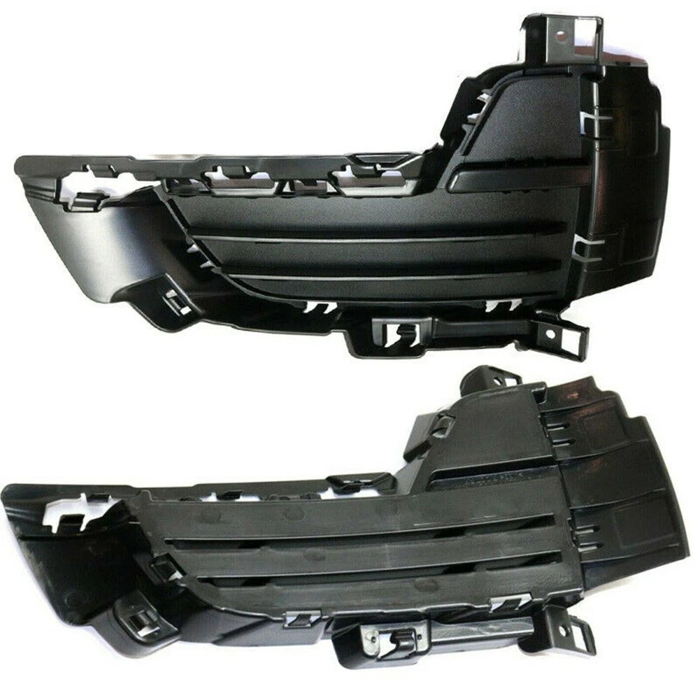 Bumper Grille For BMW X5 2014-2017 Set of 2 LH and RH Textured Closed Grid