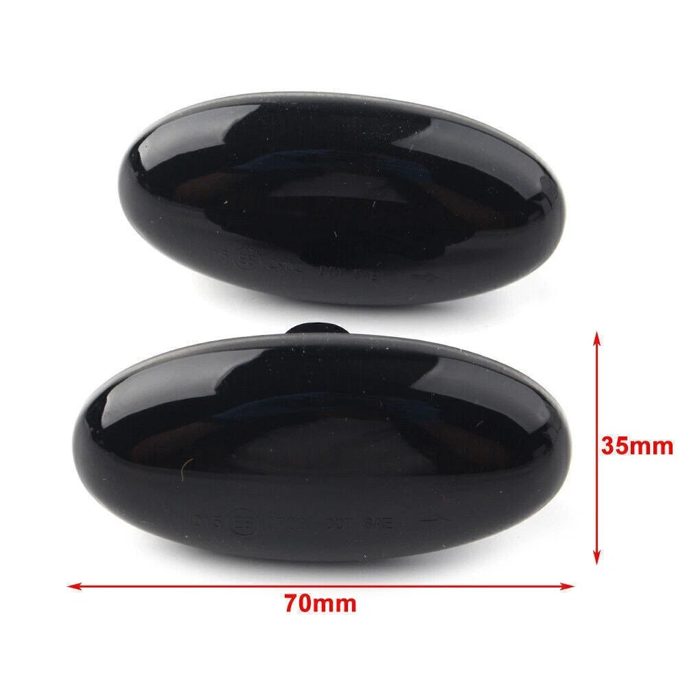 LED Dynamic Side Marker Turn Signal Light Sequential Blinker Fit MAZDA 3 2004-11