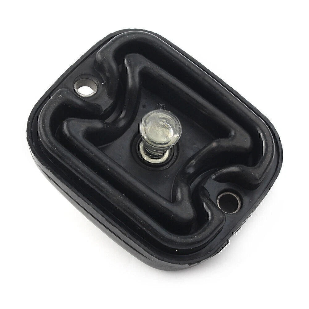 Black Front Brake Master Cylinder Cover For Harley Big Twin 96-up VRSC Sportster
