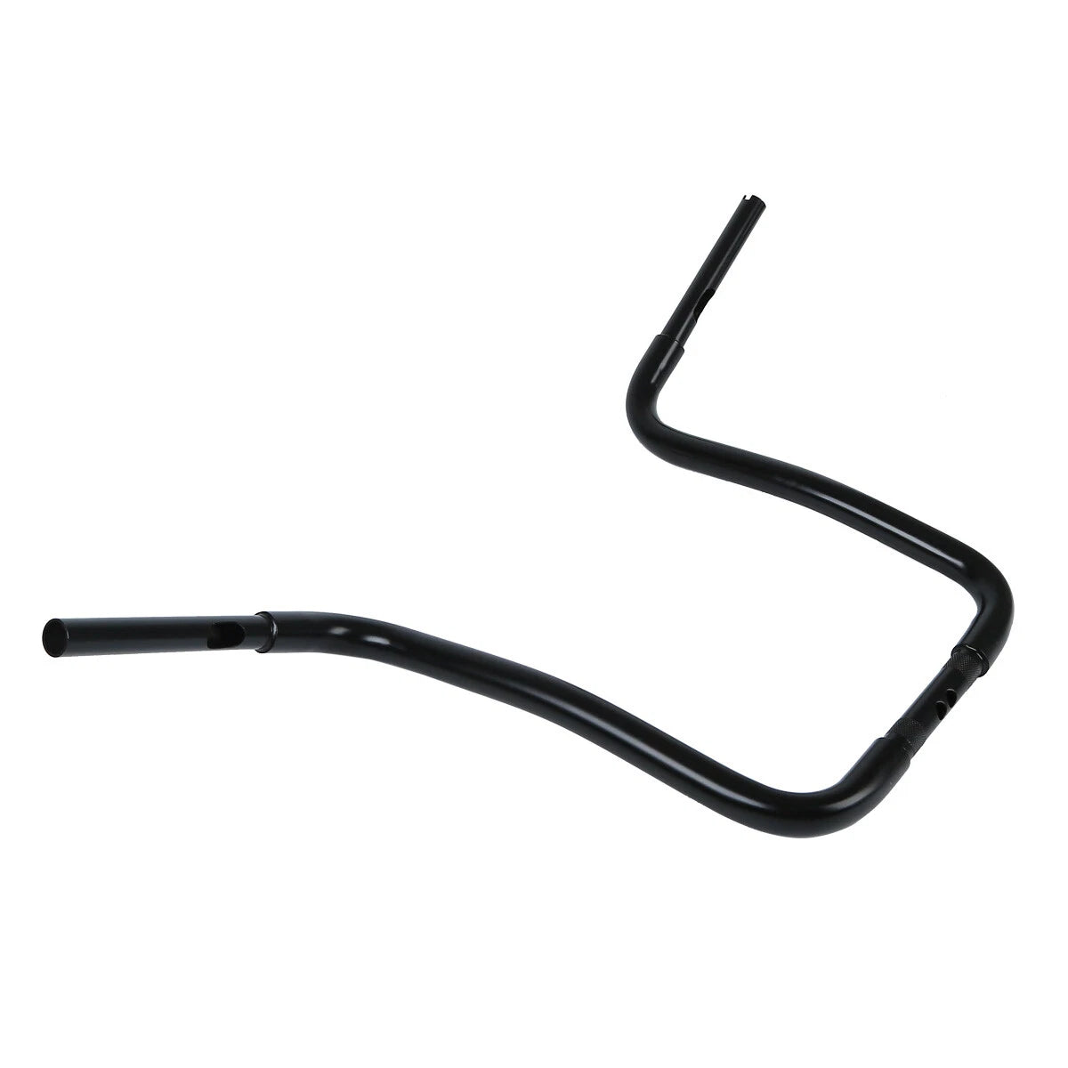 Black 14" Rise 1-1/4" Ape Handlebar Bar Fit For Harley Sportster XL Softail Dyna