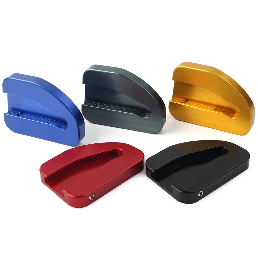 Side Stand Enlarger Plate Kickstand Pad for Honda GoldWing GL1800 2010-17 Black