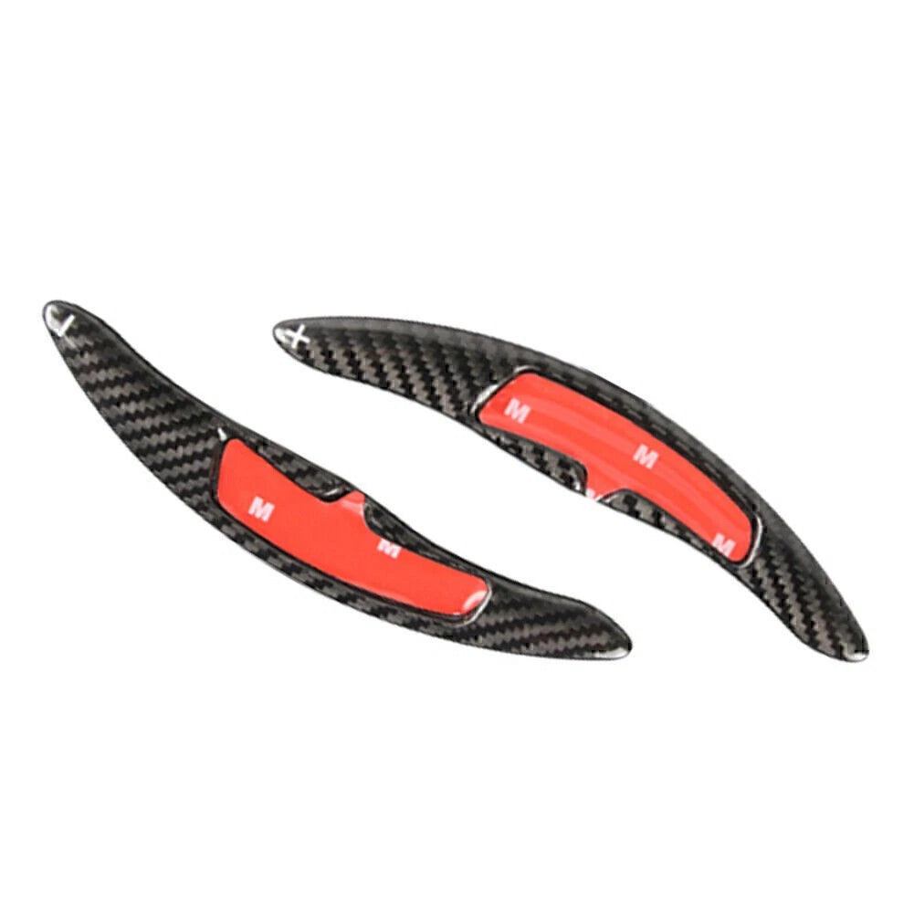 Real Carbon Fiber Steering Wheel Shift Paddle Extension For Porsche 911 991 718