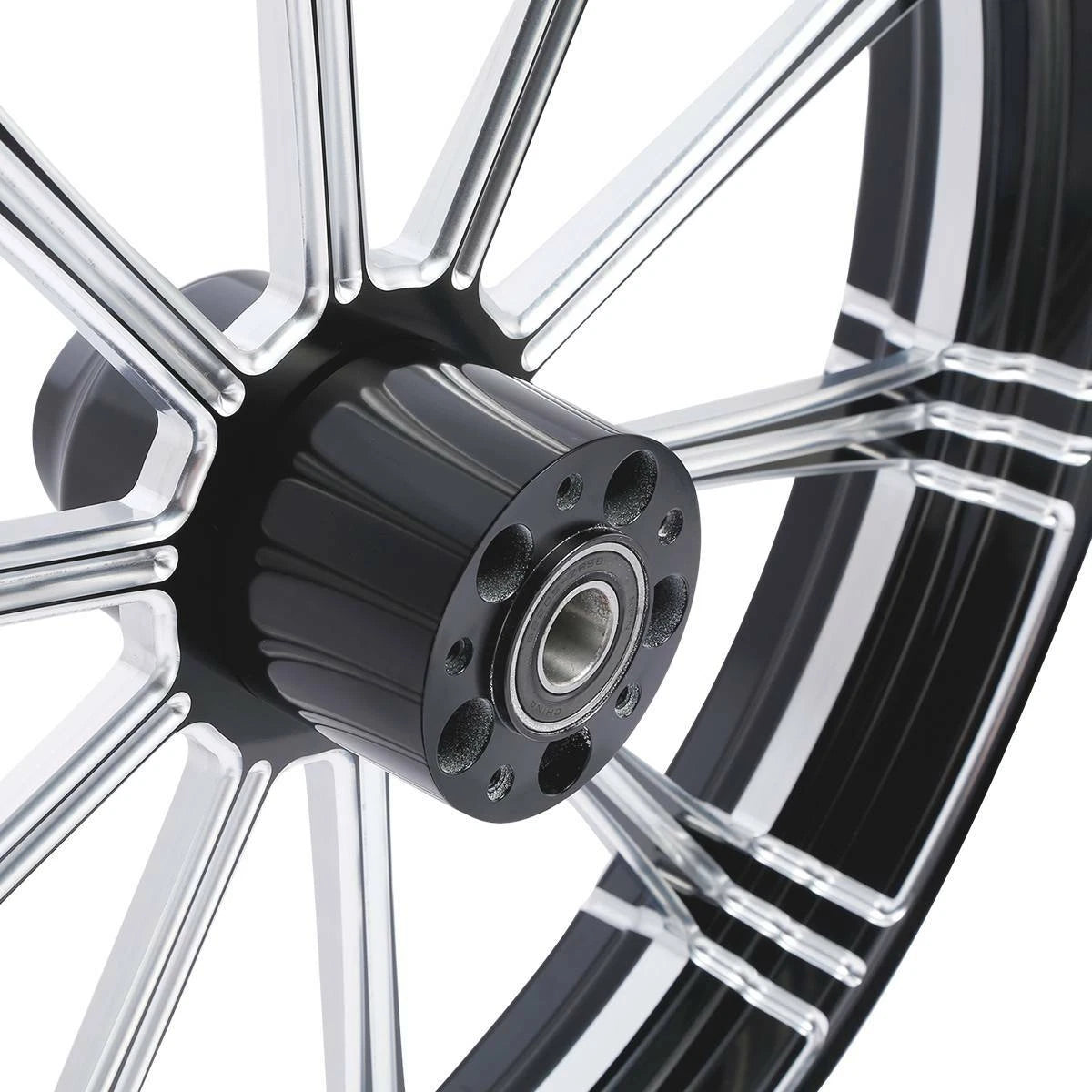 23'' Front Wheel Rim Hub Single Disc Fit For Harley Touring 1997-2021 20 Non ABS