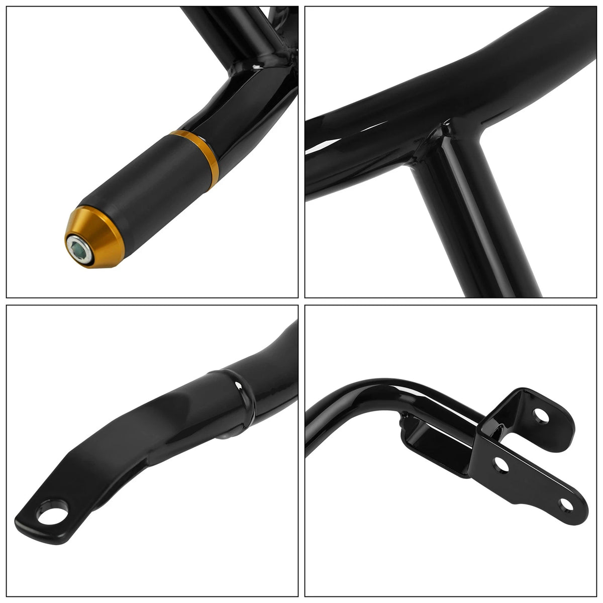 Hard Saddlebag Bracket Guard Crash Bars Fit For Harley Touring Road King 2014-23