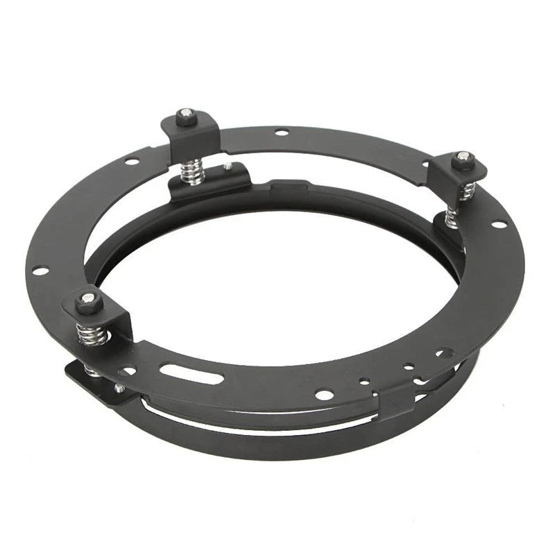 Motorcycle Auto 7" 7 inch Headlight Bracket For Car Headlamp Mount Ring Black