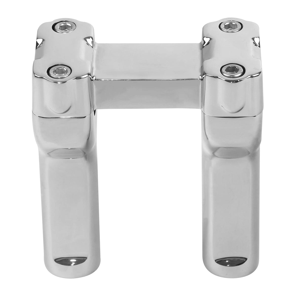4" Handlebar 1.25" Bar Riser Fit For Harley Dyna Low Rider Super Glide Softail