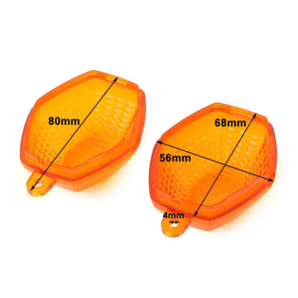 Turn Signal Light Lens Indicator Lamp Amber Cover For SUZUKI GSX DL 650 SV1000