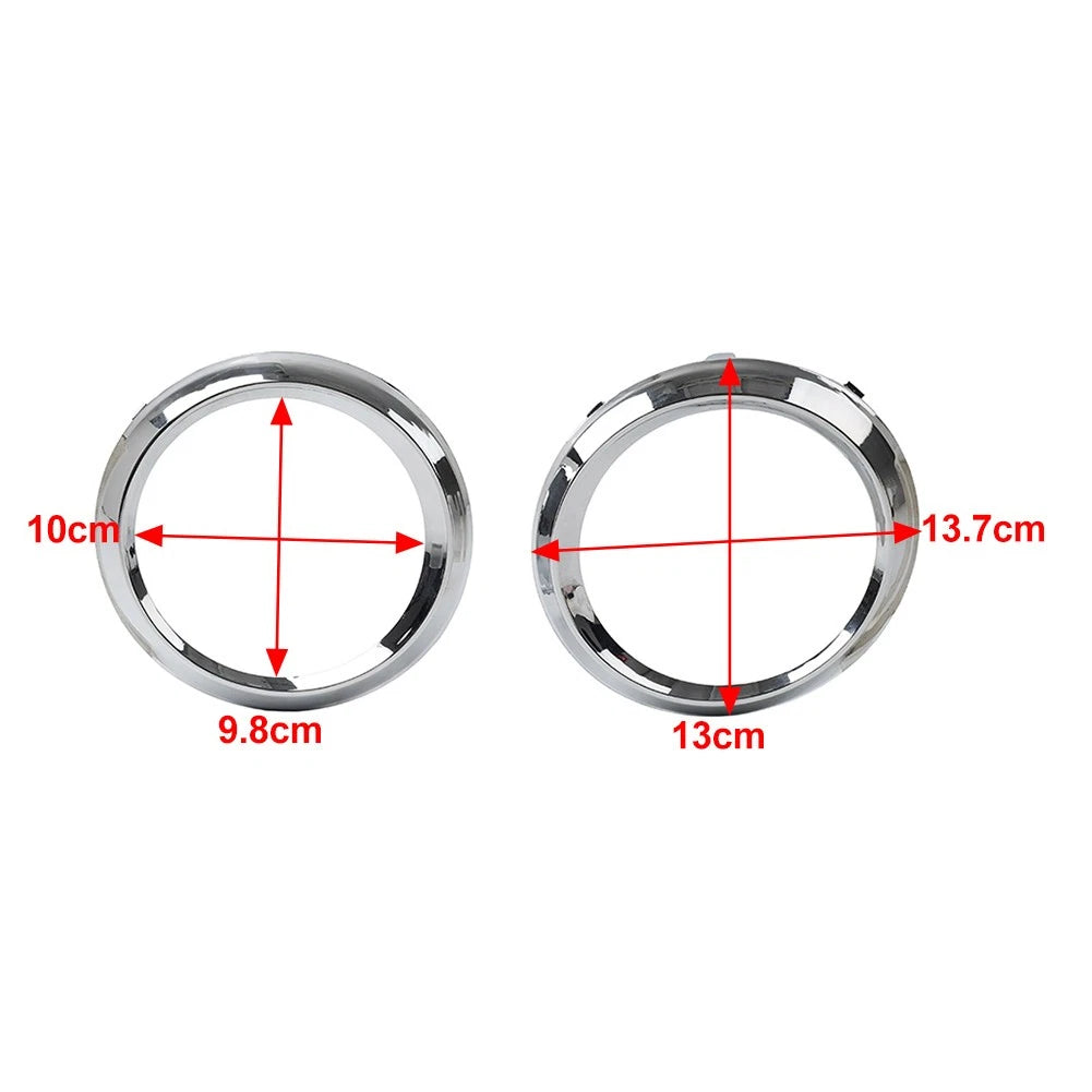 1x Right Fog Light Lamp Bezel Cover Chrome Trim Ring For Toyota Sienna SE 11-17