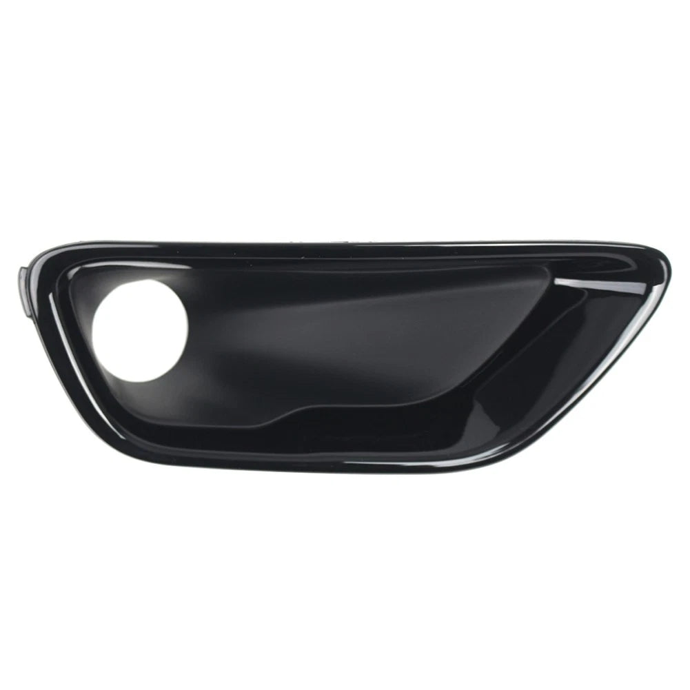 2pcs Front Glossy Fog Light Lamp Cover Bezel For Jeep Grand Cherokee 2017-2021
