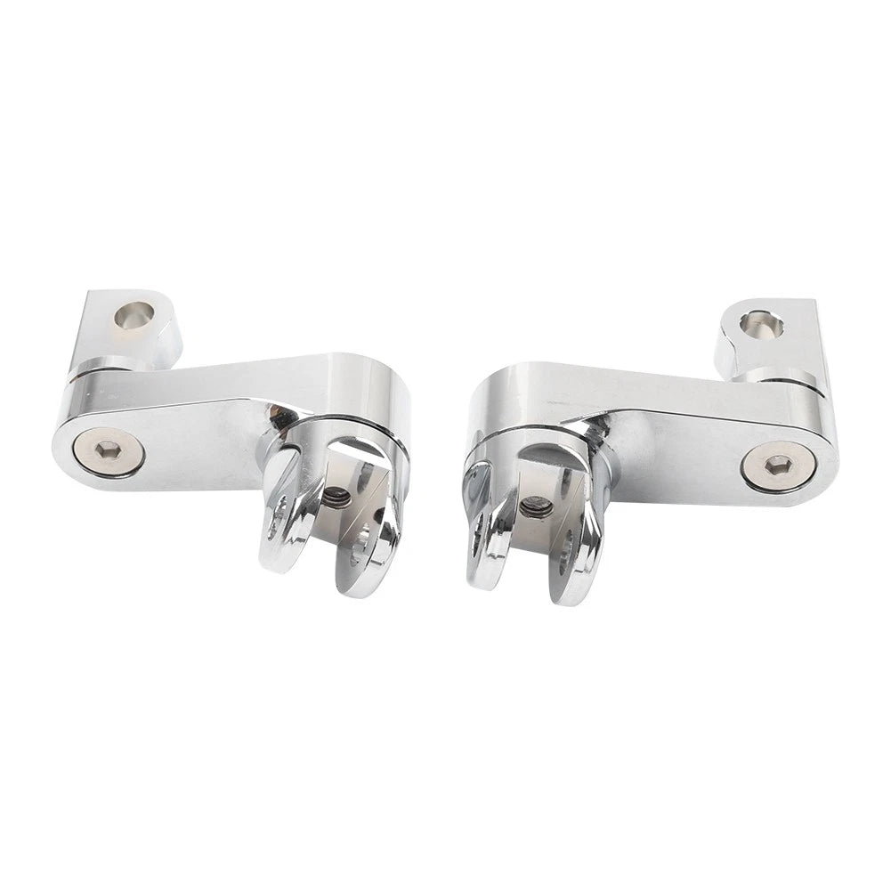 Male mount Footpegs Pedals Foot Peg Extensions For Harley Softail Dyna Sportster