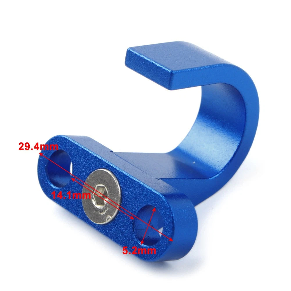 2x Rear Brake Hose Clamp Guide Red For Yamaha YZ125 250 YZ250F YZ450F YZ85 03-22