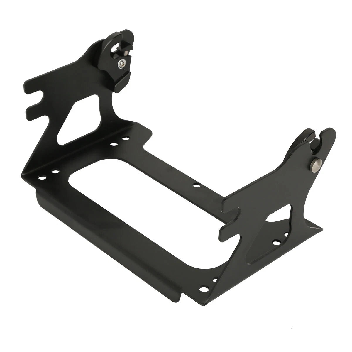 Black Razor Trunk Pad Top Rack Mount Fit For Harley Electra Road Glide 1997-2008