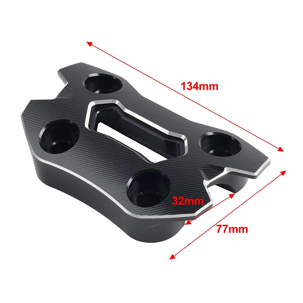 Handlebar Riser Top Cover Clamp Aluminum For Can-Am Spyder F3 F3-S F3-T RT-S