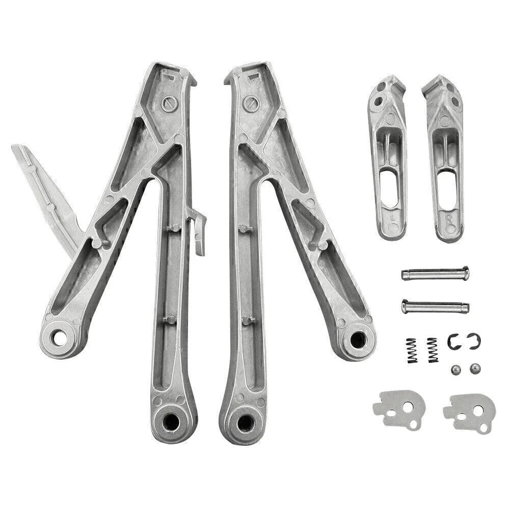 1 Set Passenger Pedals Pegs Rear Footrests Brackets for Honda CBR600RR 2007-2023