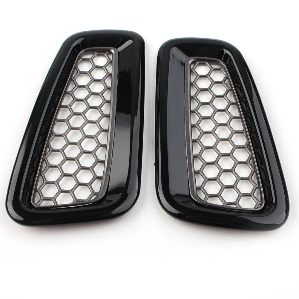 Inner Dash Side Air Vent Outlet Cover Glossy Black Fit Honda Civic 11th 2022 Up