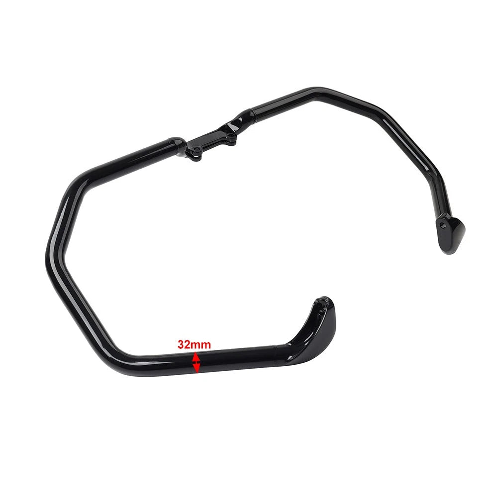 Engine Guard Highway Crash Bar Black For Indian Chieftain Limited 2017-2024