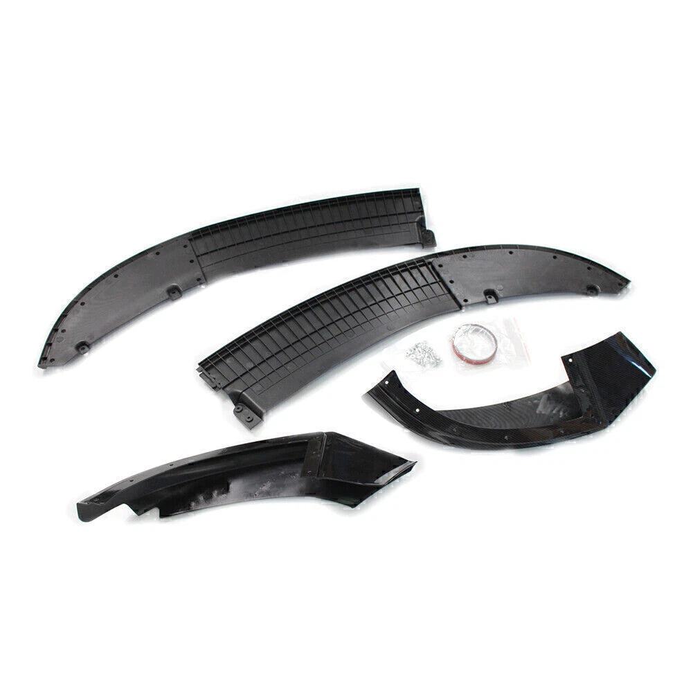 Front Bumper Lip Carbon Fiber Fit for BMW F32 F33 F36 4 Series M Sport 2014-20