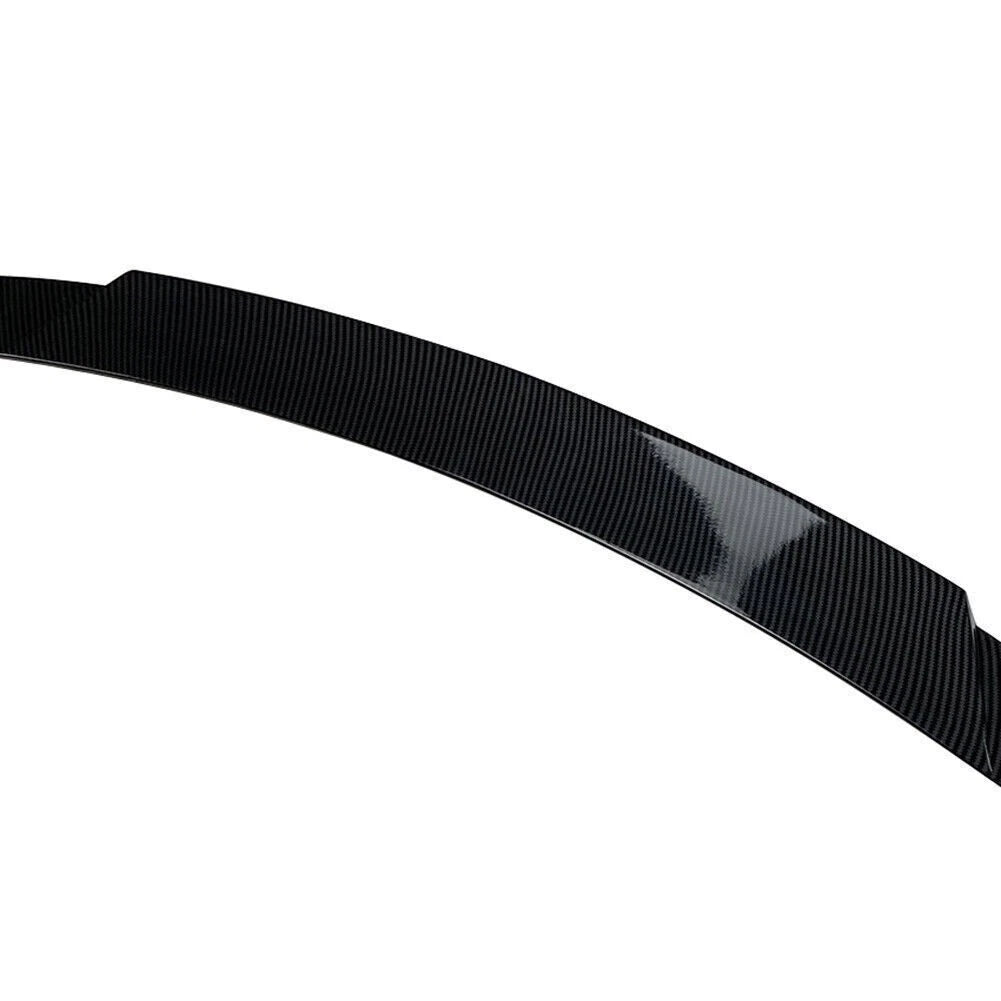 Car Tail Wing Rear Trunk Spoiler Trim For Benz C-Class W206 Carbon Fiber ABS