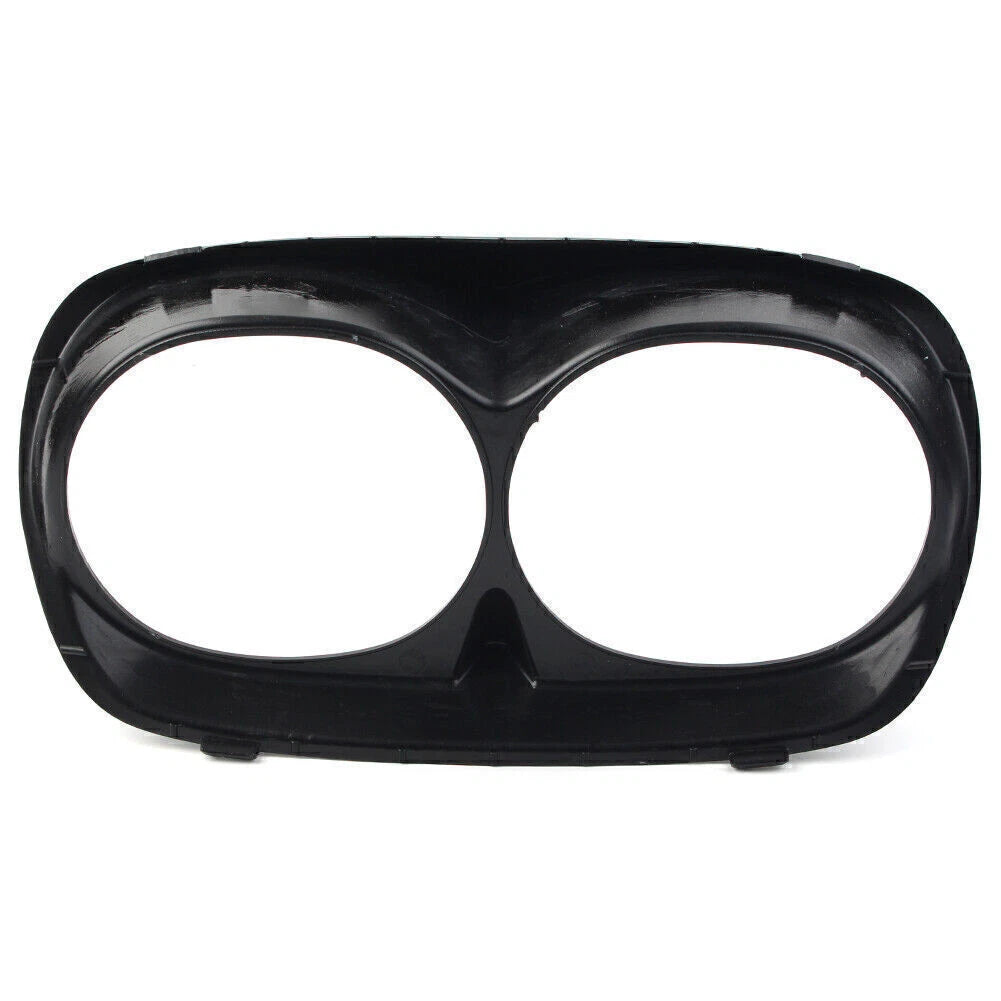 Headlight Bezel Scowl Outer Light Fairing Fit Harley Road Glide FLT 98-13 Black