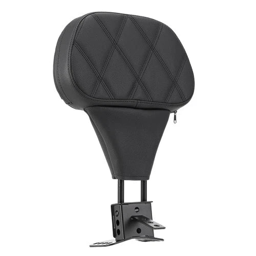 Driver Rider Backrest Pad for Harley Touring Road King Glide FLHR FLH 1988-2008