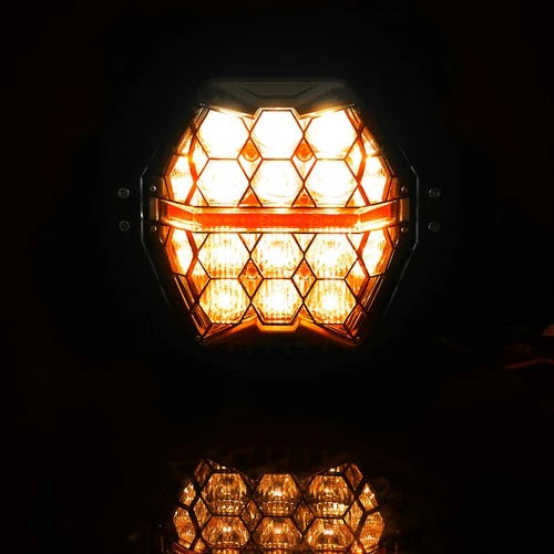 7 Inch LED Headlight White DRL Plug&Play For Harley Touring Street Glide 2014-25
