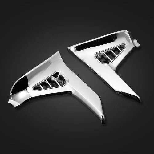 Left & Right Parts Modified Triangle Cover For Honda GoldWing 1800 GL1800 01-11