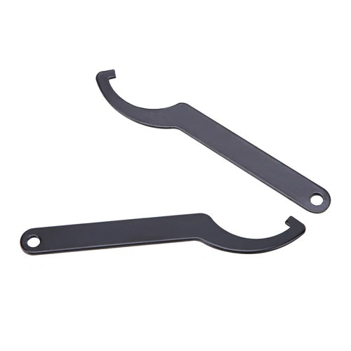 2PCS Motorcycle Shock Absorber Wrench Suspension Spanner Hand Tool UTV ATV BIKE