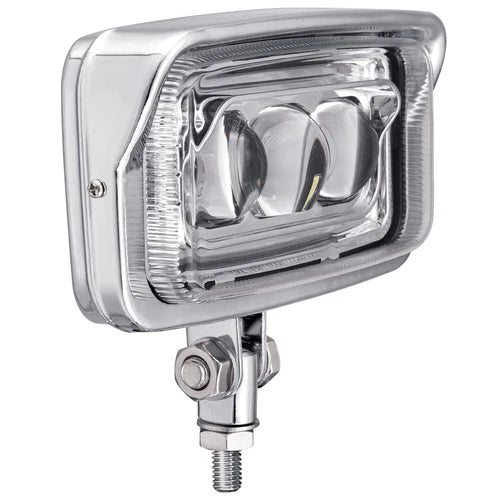 6.42" Motorcycle LED Headlight Lamp For Harley Softail Chopper Bobber Cafe Racer