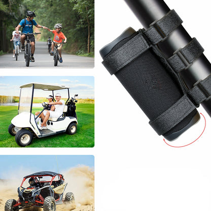 Fixed Strap Portable Bicycle Speaker, Bike Bottle Cage, Mount, MTB, Road Bike, Golf Cart, Motorcycle ATV Accessoreis