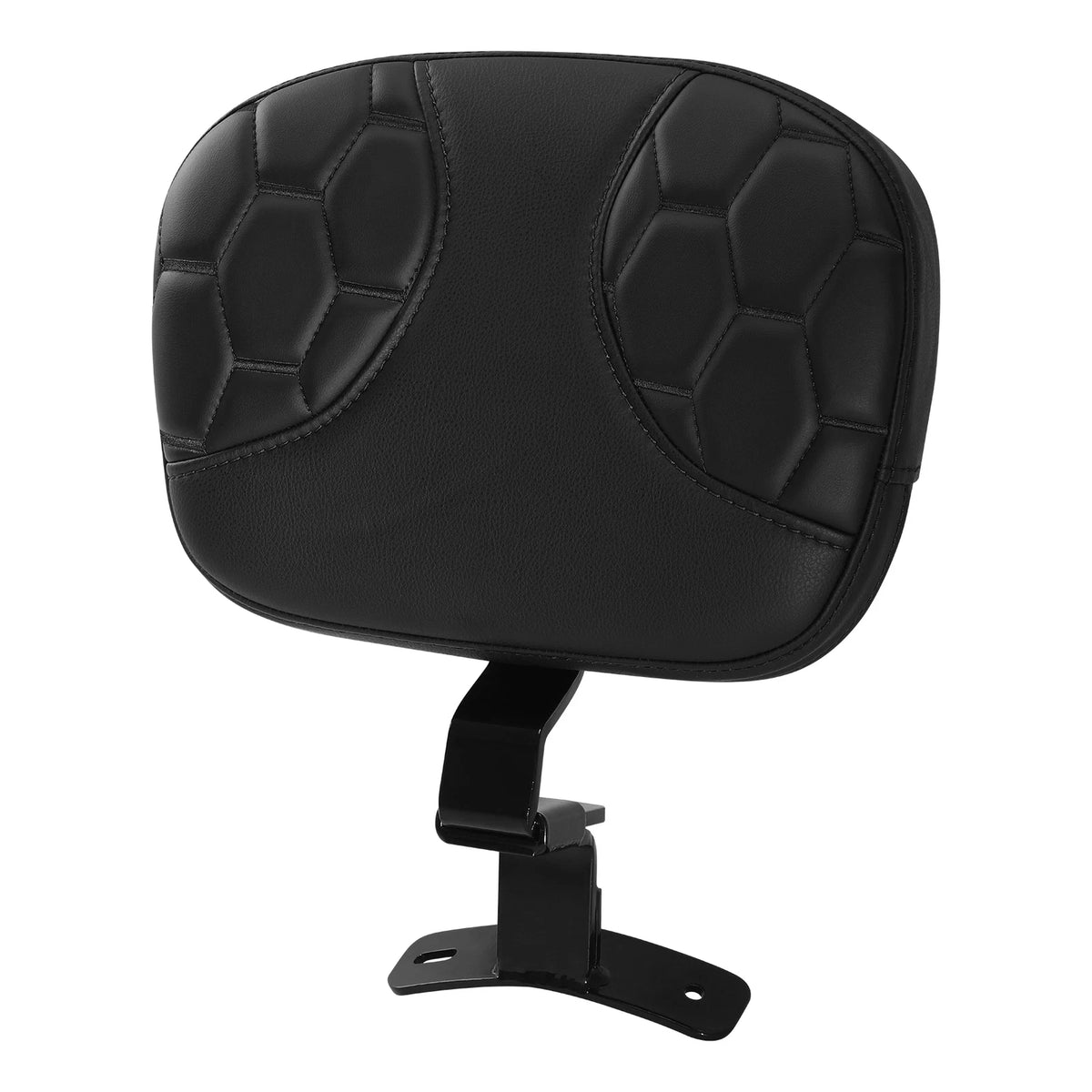 Black Front Rider Driver Backrest Pad Fit For Harley Street Road Glide 09-23 22