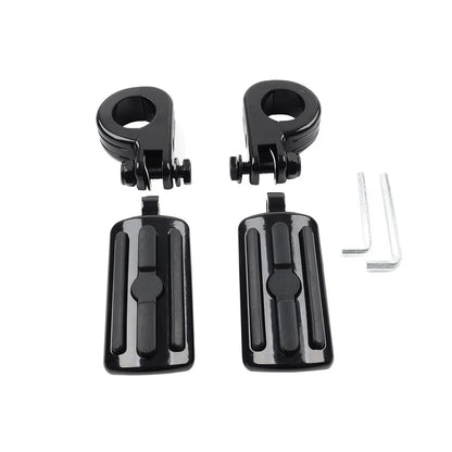 32MM 1.25" Highway Engine Guard Foot Pegs Mount Fit Harley Electra Street Glide